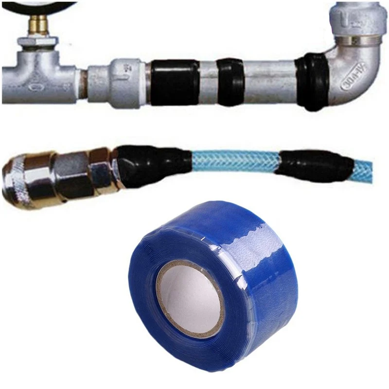 

Waterproof Silicone Performance Repair Strong Tape Adhesives Bonding Rescue Self Fusing Wire Hose Black Transparent Film Tape