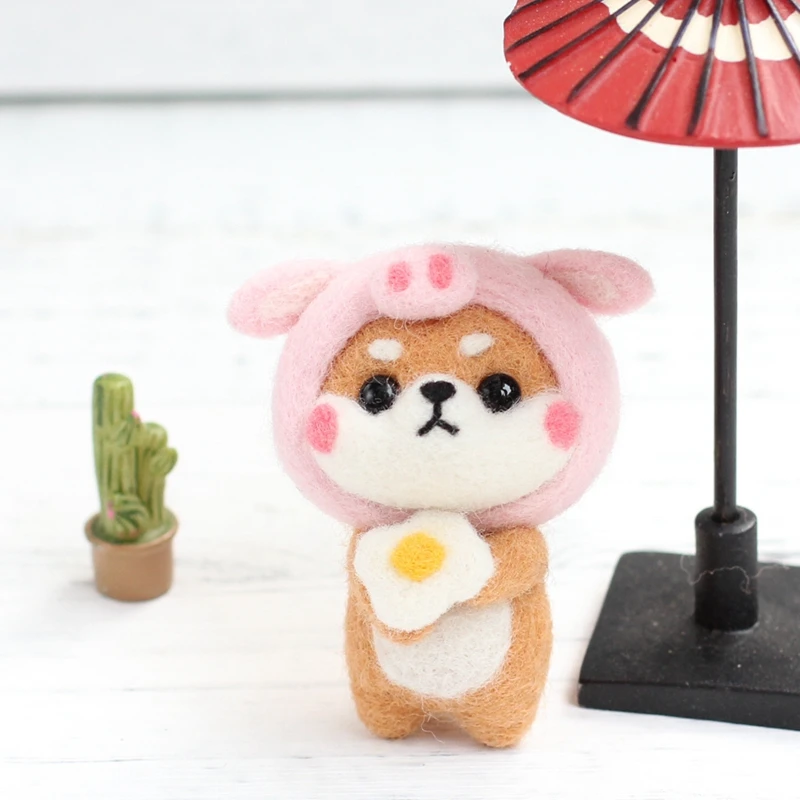 Детские игрушки Kawaii Peluche Санта Клаус мягкие игрушки Шиба ину пушистые игрушки для детей ручной работы материал куклы пакет олень плюшевые собаки