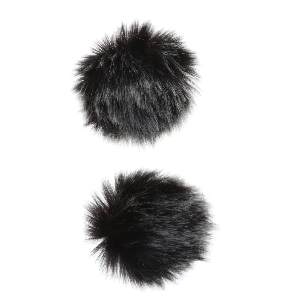 Dual-Headed Lavalier Lapel Clip-on Omnidirectional Condenser Microphone