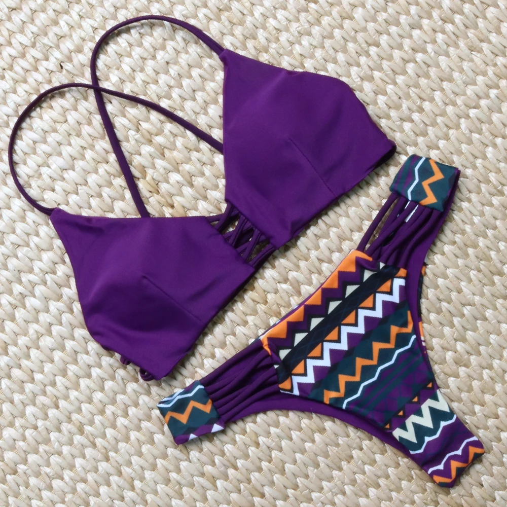 2017 Newest Sexy Swimwear Women Bikinis Beach Bathing Suit Push Up