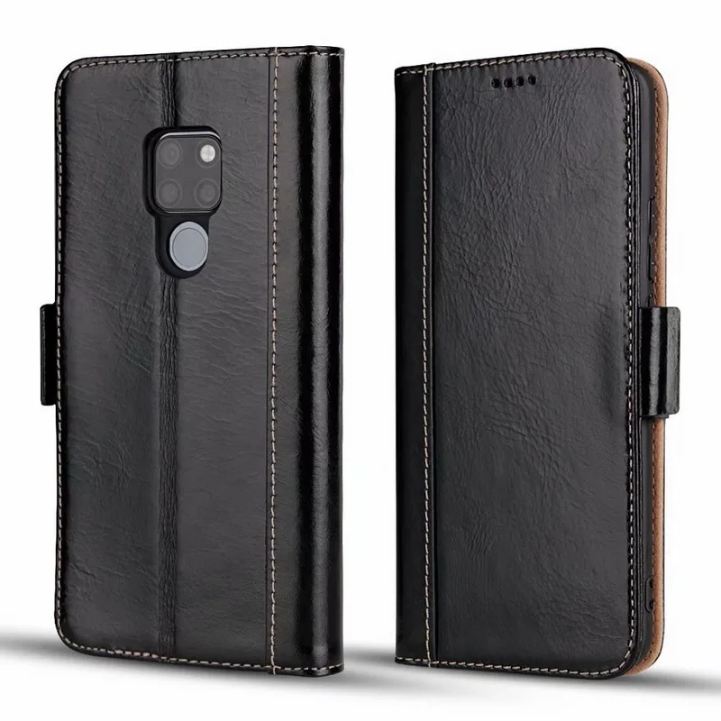 

Genuine Cow Leather Case For Huawei P10 Plus P30 P20 Mate 9 10 20X 20 Lite Pro Mate RS Flip Wallet Cover Maimang 7