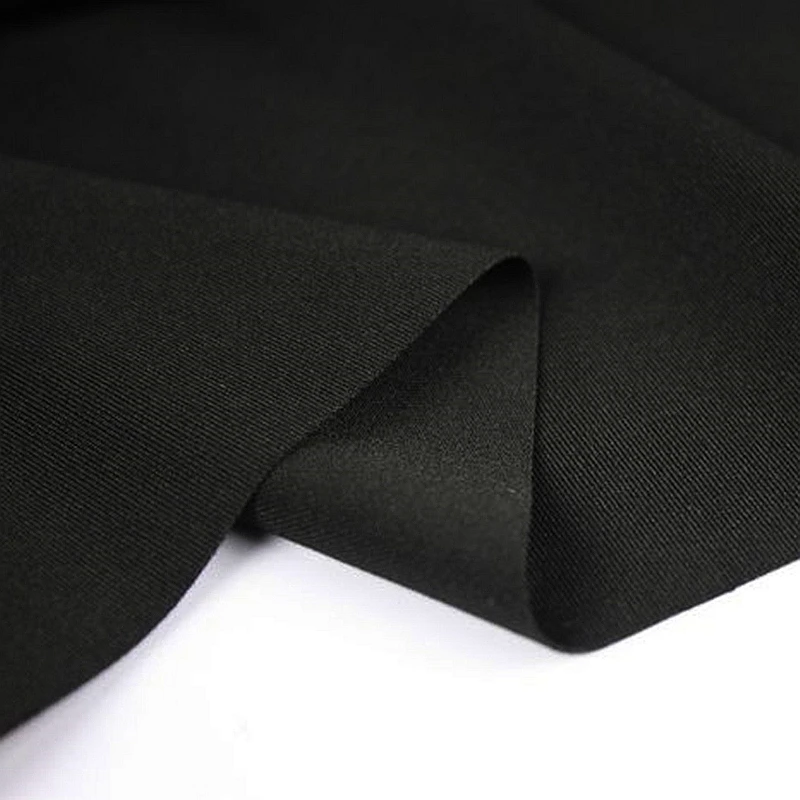 Black Stretchy Spandex Fabric Knitted Fabric For Jersey Fabric Skirt