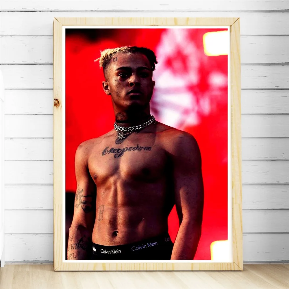 Xxxtentacion Jahseh Dwayne Onfroy холст с печатным рисунком настенные художественные