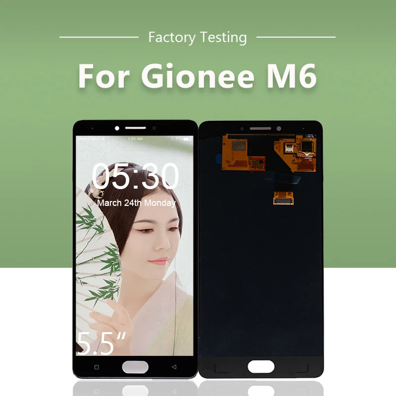

OLED LCD for Gionee M6 Display Touch Screen Digitizer Assembly for Gionee M6 Pantalla Repair 5.5" 100% Test Free Shipping