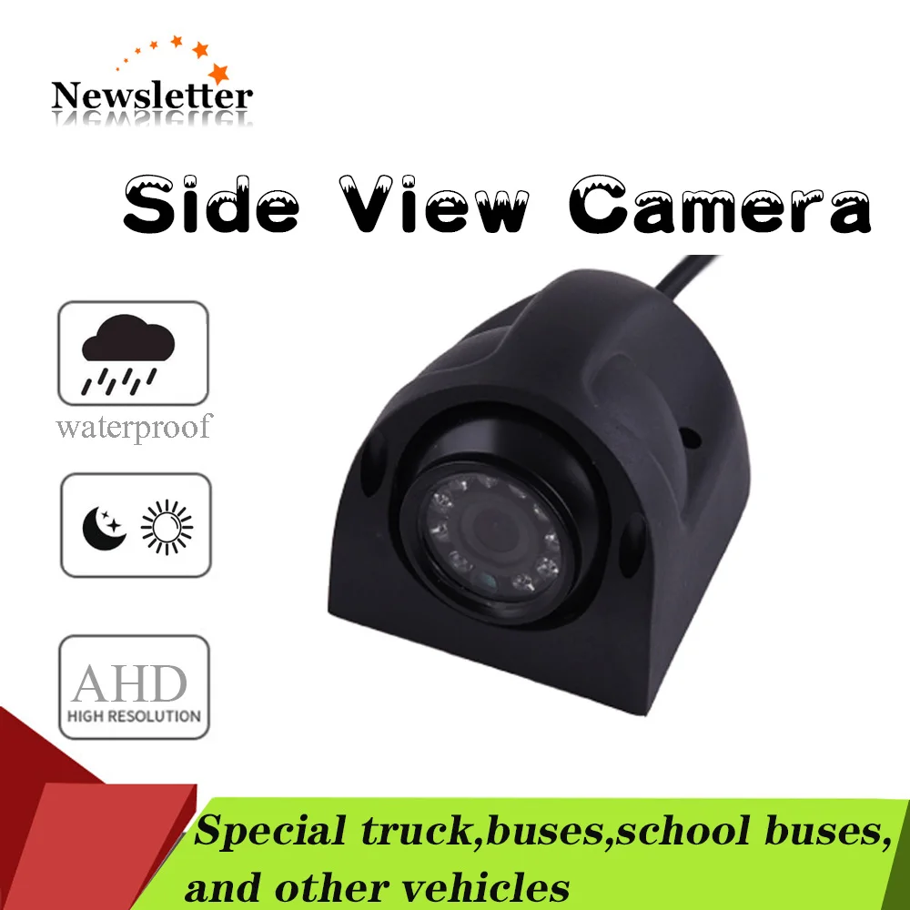 Truck Side View AHD Bus Camera Heavy Duty 12 LED IR Night Vision
