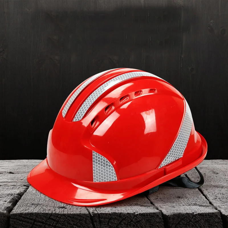 

Helmets Hat Construction Reflective Stickers Work Protective Cap Insulation Material Adjustable Working Helmets Site Safety Hat