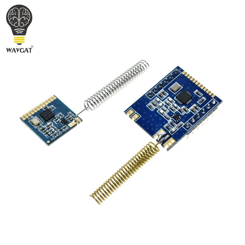 

1 Set Mini SI4432 Remote Wireless Transceiver Communication Module 240MHZ-930MHZ + Spring Antenna, Distance 1000m
