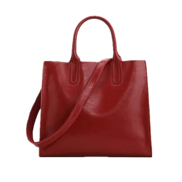 

New Brand Designer genuine leather women Handbags High Quality female Leather bags women Fashion shoulder bags lady tote