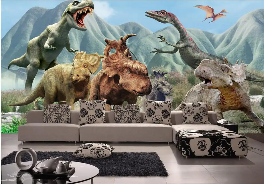 

Custom 3d stereoscopic wallpaperLong different world 3D TV backdrop 3d mural wallpaper papel pintado wallpaper for bedroom walls