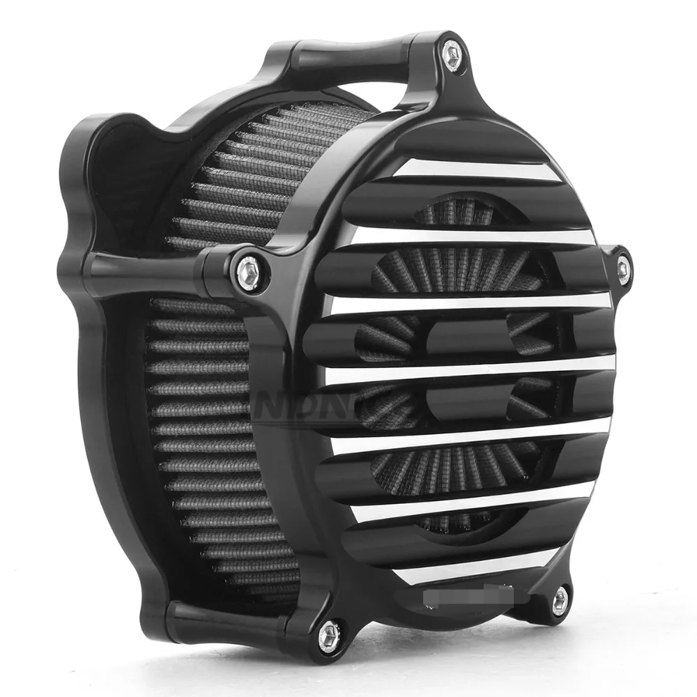 CNC cut высокое потребление ностальгия Стайлинг воздушный фильтр комплект sportster