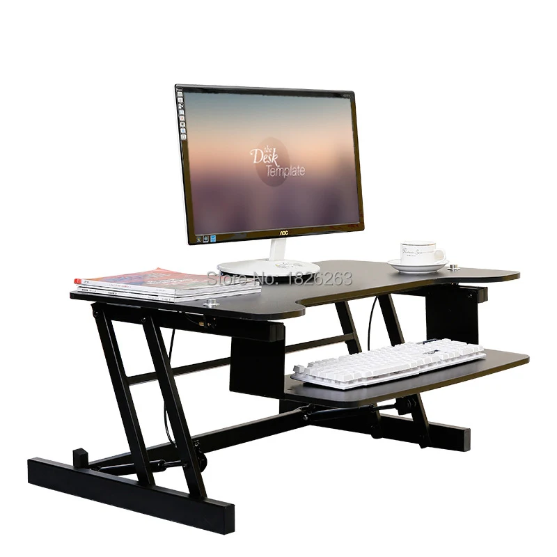 Ergonomic EasyUp Height Adjustable Sit Stand Desk Riser