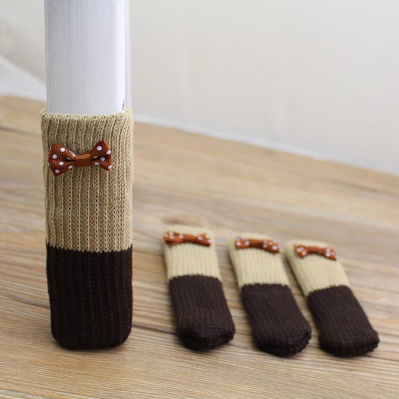 Tisch-Fu/ß-Abdeckungen Stuhl-Bein-Socken 24pcs