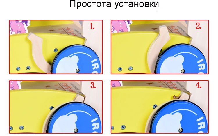 Деревянный многофункциональный Младенец Малыш ходьба деревянная каталка ребенок автомобиль-ходунки Suitabe 6 M-18 M