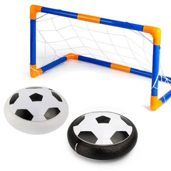 

Kids Multi-surface Electric Suspension Ball LED Light Flashing Air Power Soccer Disc Gliding Football Gate Goal Toy