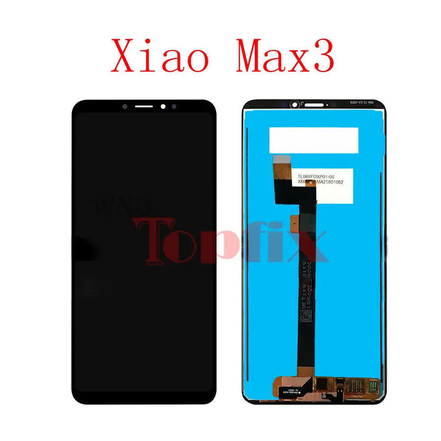 Новый Сяо Mi Max 2 ЖК дисплей Дисплей Сенсорный экран планшета Ассамблеи MAX2 Pro