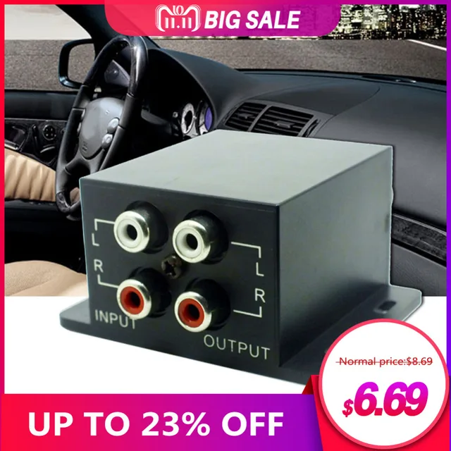 Special Offers Auto Subwoofer Power Car Amplifier Audio Regulator Bass Equalizer Crossover Controller RCA Adjust Line Level Volume Home Use Special Offers Auto Subwoofer Power Car Amplifier Audio Regulator Bass Equalizer Crossover Controller RCA Adjust Line Level Volume Home Use