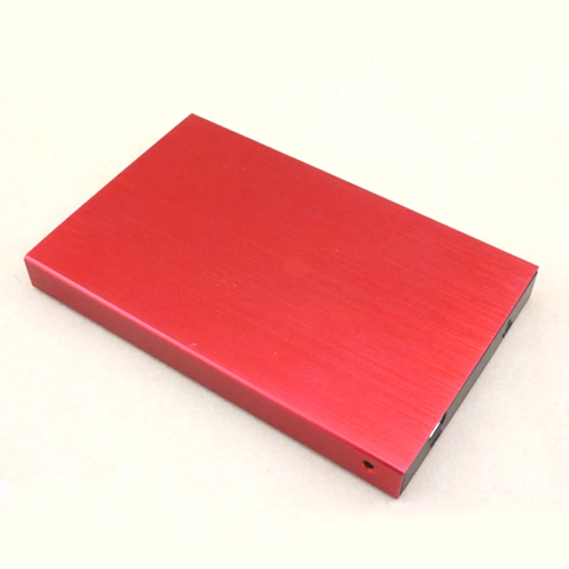 2pcslot Aluminum HDD Caddy SATA usb 2.0 hard disk enclosures 2.5 inch laptop mobile hard drive box carry case for 1TB hdd ssd  (9)