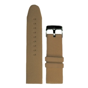 

26mm Chocolate Brown Silicone Jelly Rubber Unisex Watch Band Straps WB1062Z26JB