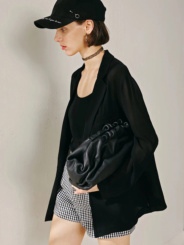  Day clutch Evening party purse bag women large big ruched pillow bag leather pouch handbag 2019 sum - 33054156246