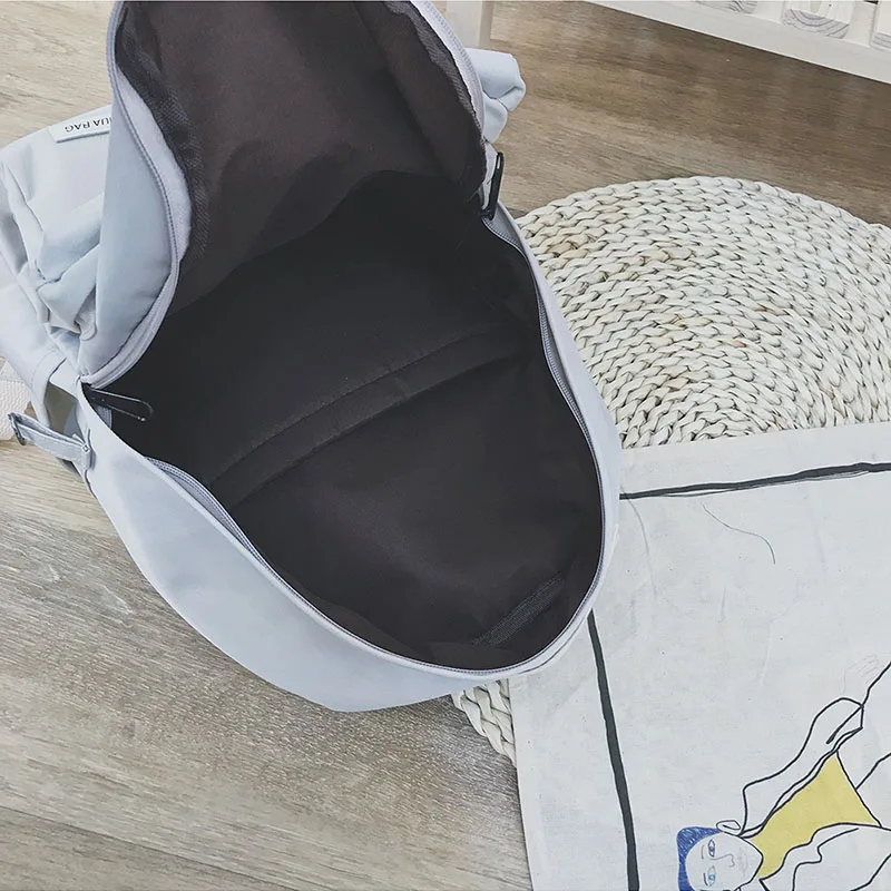 Рюкзак женский черный для отдыха Back Pack корейский Дамский рюкзак Повседневное