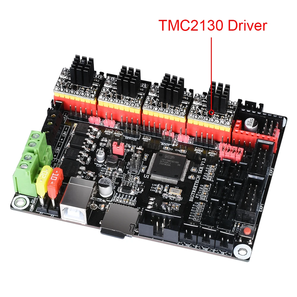 BIGTREETECH СКР V1.3 32 бит 3D-принтеры плата контроллера с 12864 ЖК-дисплей TMC2208 A4988 Совместимость Smoothieboard 3D-принтеры