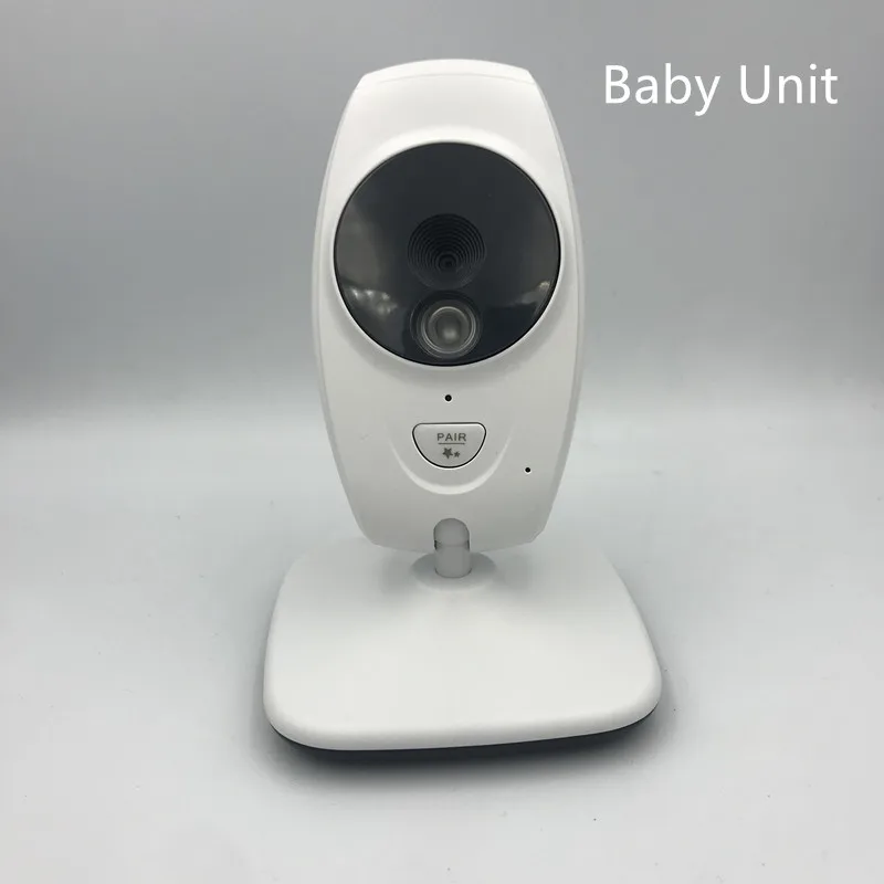 spesifikasi IR Malam Visi Intercom 4 Lagu Pengantar Tidur Layar LCD Pengasuh Video Monitor Bayi, 7 Inch Wireless Baby Monitor Kamera Mendukung Layar Split
