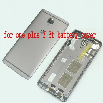 

Original for Oneplus 3 3T Metal Rear Housing Cover Replacement Back Door Battery Case with Card Slot/Side Button/Lens Glass