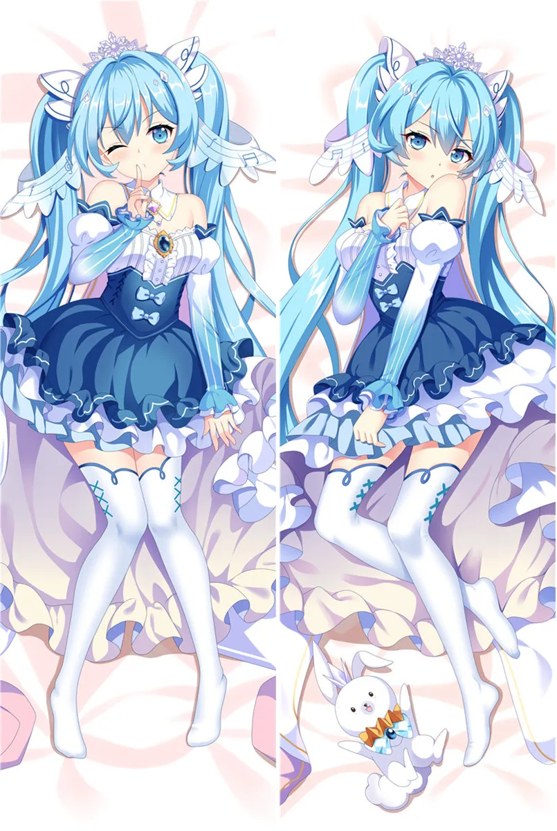 

Anime Cartoon Snow Hatsune Miku Sexy Body Hugging Pillow Cover Case Pillowcase High Quality Cases 91062