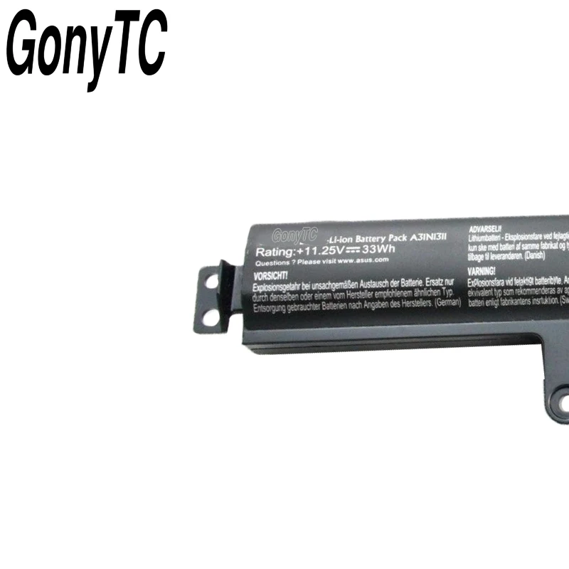Original New A31N1311 Genuine Battery For ASUS VivoBook F102BA X102B X102BA X102BA-BH41T X102BA-DF1200 11.25V 33WH