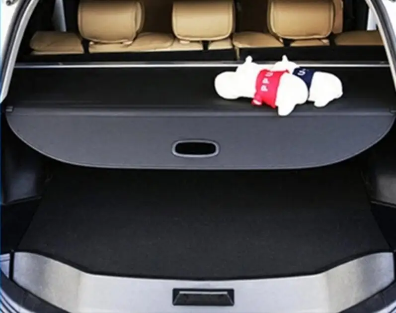 

JIOYNG High quality Car Rear Trunk Security Shield Cargo Cover For Trumpchi GS4 GS5 GS8 2014 2015 2016 2017 2018 (black, beige)
