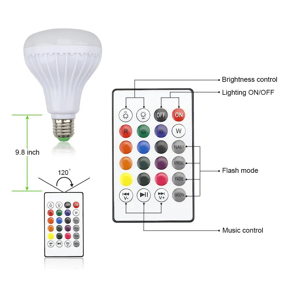 Лампа MusicLed светильник с Bluetooth динамик RGB Встроенный аудио динамик энергосберегающие лампы Светодиодная лента светильник гибкий светильник ing