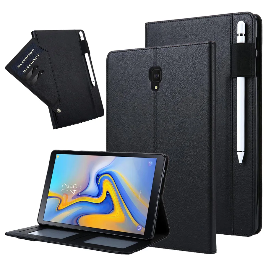 Чехол для планшета для Samsung Galaxy Tab A 10,5 дюймов SM-T590 T595 T597 чехол с картой Solt кожаный Автоматический Режим сна смарт-чехол