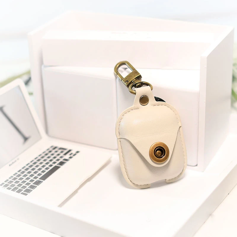 

Luxury Leather Bluetooth Wireless Earphone Case For Apple AirPods Ultra-thin Cover For Airpods Charging Box Funda Accessories
