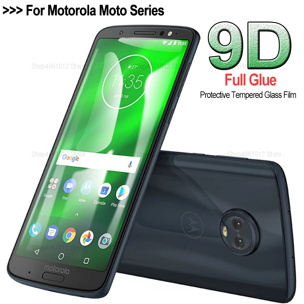 

9D screen protector for Motorola Moto g7 power glass protective film cover on the for moto g7 g6 play e5 e4 plus tempered glass
