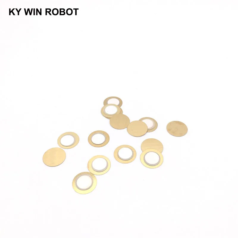 10 Pcs Piezoelectric Piezo Ceramic Wafer Plate Buzzer Loudspeaker Dia 35mm For Arduino Diy Electro