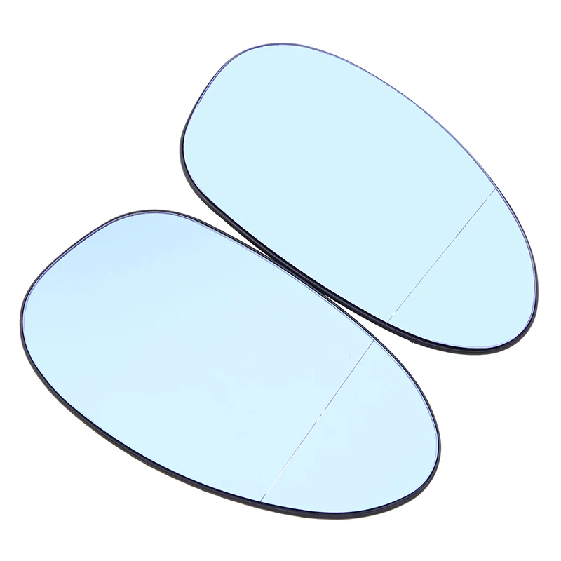 POSSBAY Car Mirrors Car Wing Mirror Glass with Heated Fit for BMW 1