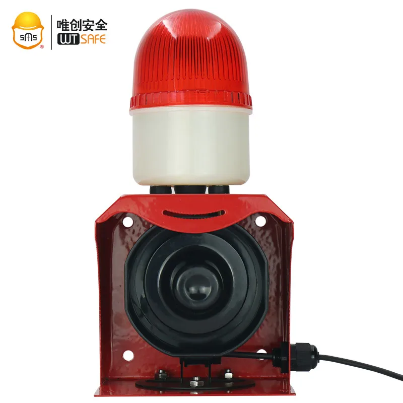 

12V 24V multi-function fire industry sound and light alarm warning light signal light 120db waterproof and dustproof alarm horn