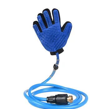 

Pet Washing Shower Glove Brush Comb Shampoo Cleaning Hackle Rubber Pet Brush Glove for Dog Pet Hair Gloves for Cat Dog Grooming