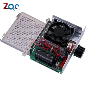 

10000W High Power SCR Voltage Regulator Motor Speed Controller Temperature Switch Dimmer Thermostat Cooling Fan 110V 220V AC