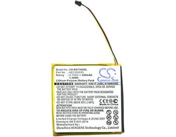 

Cameron Sino 350mAh Battery AEC353535 for Beats Solo 2.0, Solo 3.0