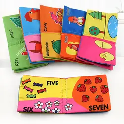 13 видов стилей книжки из мягкой ткани шелест звуковые младенческой Дошкольное образование погремушка в коляску игрушки для новорожденных
