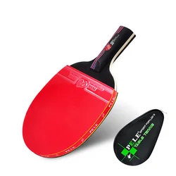 New Material Professional Carbon Fiber Table Tennis Film Double Flour Thorn Entry Level Table Tennis Bat Rubber Original Bag New Material Professional Carbon Fiber Table Tennis Film Double Flour Thorn Entry Level Table Tennis Bat Rubber Original Bag