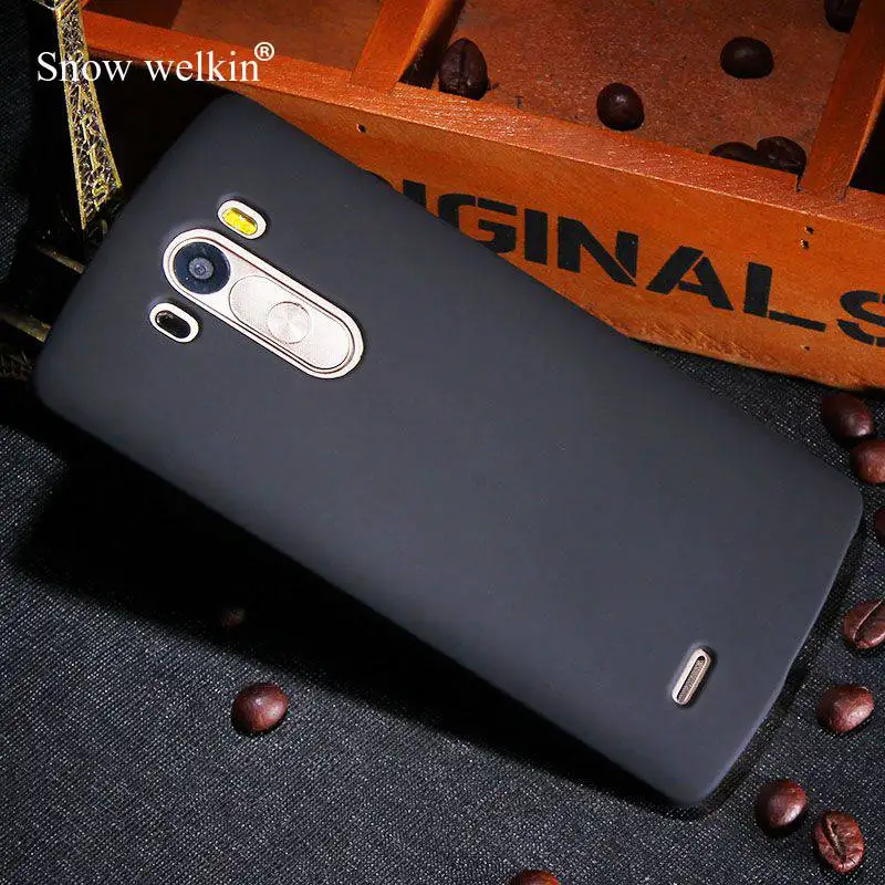 Снежный Welkin для LG G3 Многоцветный Роскошный прорезиненный матовый пластиковый