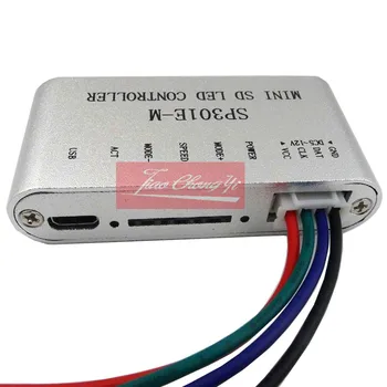 

New SP301E-M 5-12V 2048 pixels Programmable RF Synchronous controller APA102,SK6812,WS2812B,WS2811 IC led strip