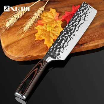 

XITUO Chef Knife Newild 8 inch Professional Kitchen Knife Japanese High Carbon Stainless Steel Ergonomics Handle,Ultra Sharp New