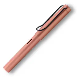 1 шт. приятно розовое золото авторучка Ограниченная серия EF перо черный большой металлический зажим Подарочные ручки для Для женщин Школа