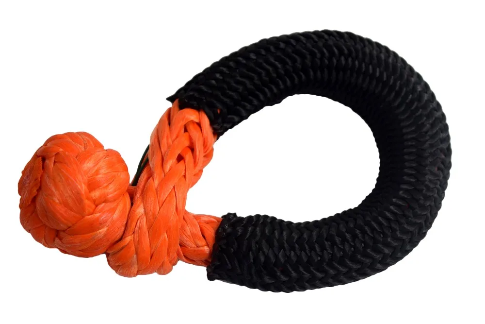 Orange 7/16"*2.75inch ,Soft Shackles ,11mm*70mm Rope Shackle made