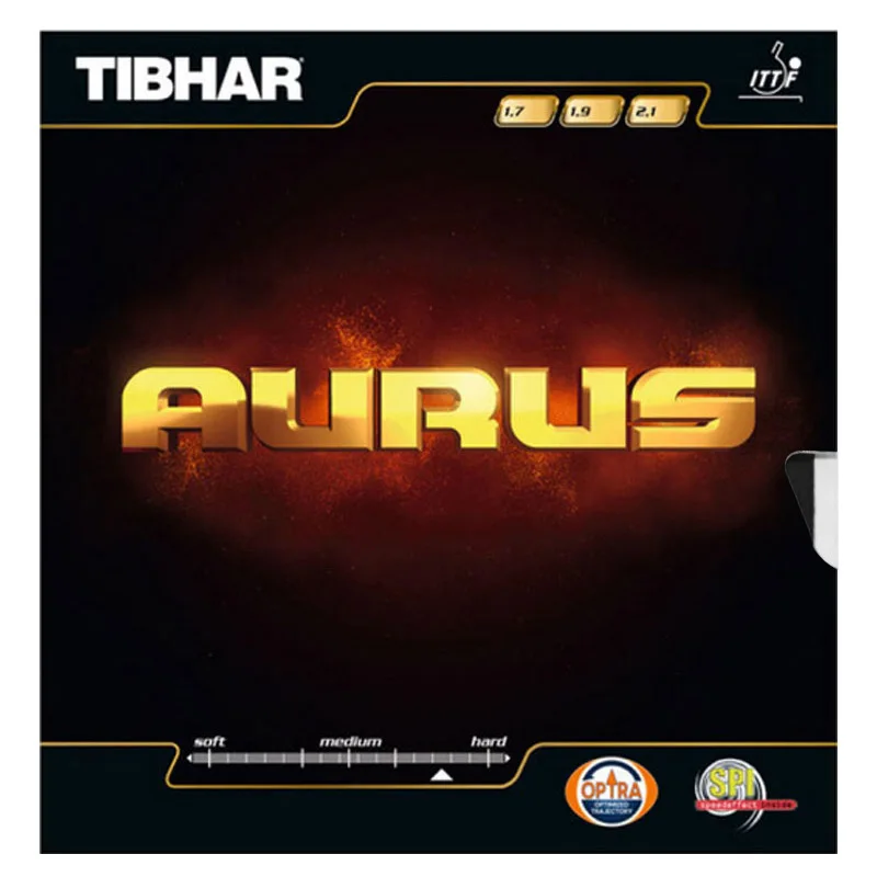 

Original Tibhar Table Tennis Rubber Aurus Sound Soft Ping Pong Racket Pimples In Rubbers