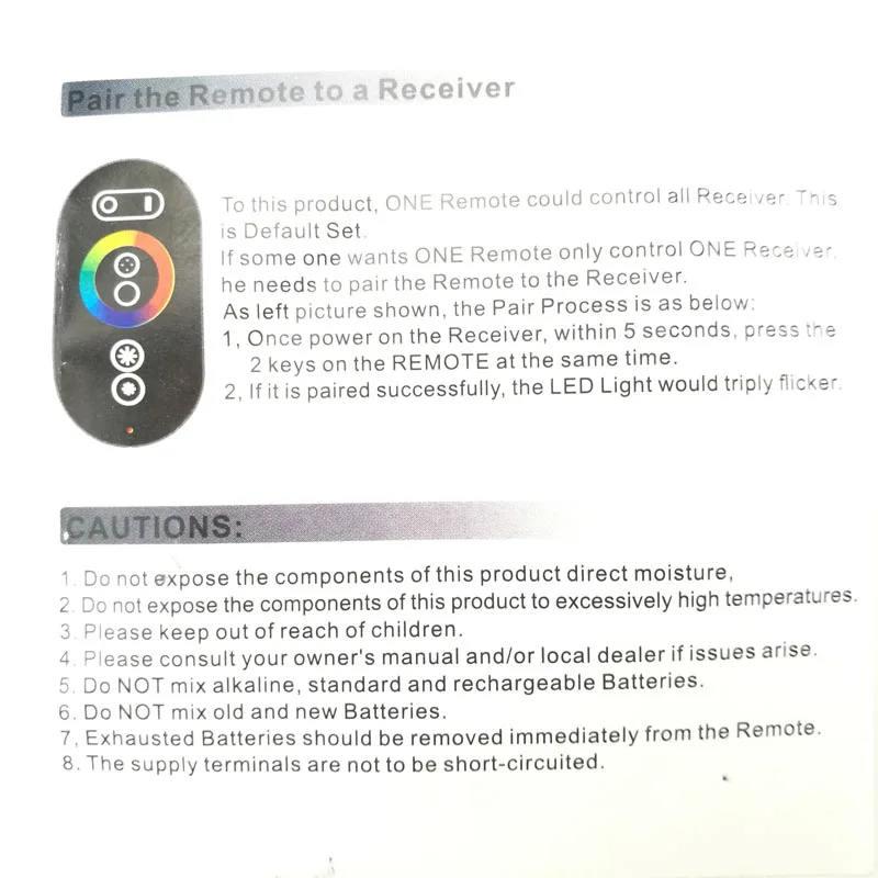 color rgb controller 10