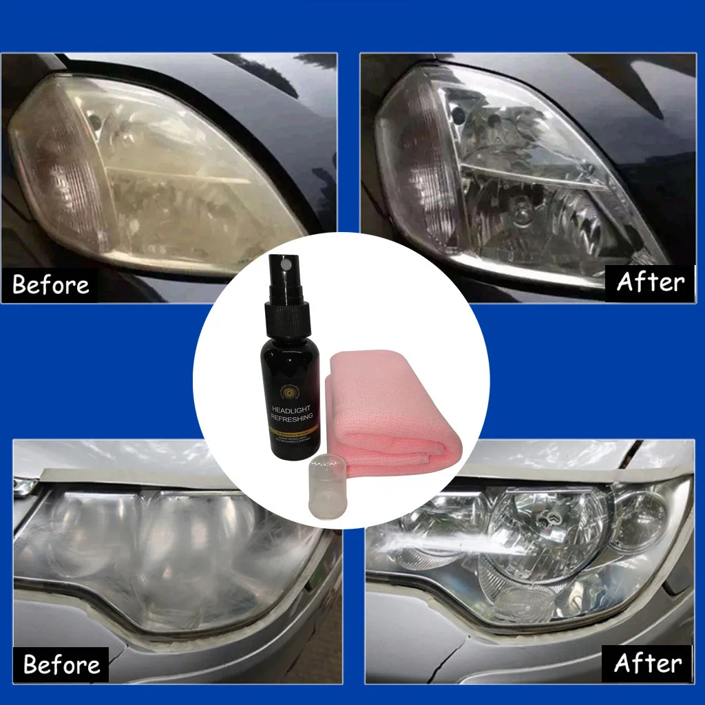 

50ML Refresh Resin liquid To Use Atomization Coating Process Of Auto Car Front Light Lamp Ceramic Car Coating Polish